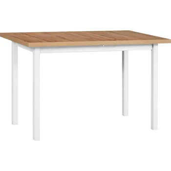 Jídelní stůl Jídelní stůl LEON 3 - dub grandson / bílý