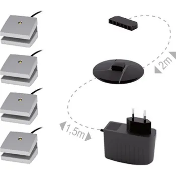 Bodové svítidlo LED osvětlení 4 bodové UNI