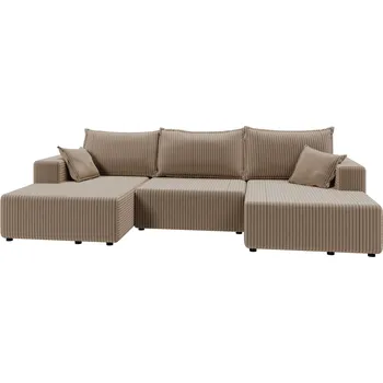 Sedací souprava Rozkládací sedací souprava do U SAFIA - béžová