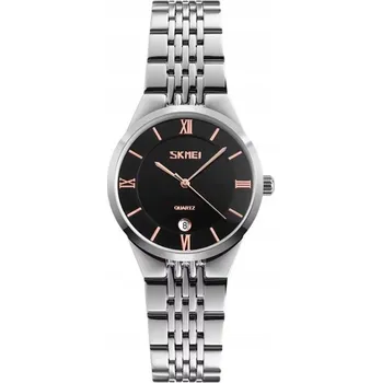 Hodinky Dámské hodinky SKMEI skm.191391c.wm s náramkem, datumovka, stříbrné, elegantní
