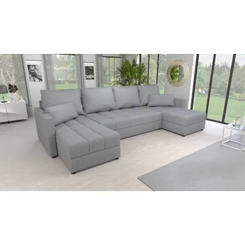 Sedací souprava Rozkládací sedací souprava do U KLAVERA 2 - světle šedá