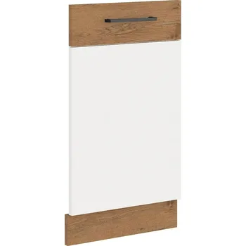 Kuchyňská linka Dvířka pro vestavnou myčku VANYA - 45x72 cm, bílá / dub lancelot