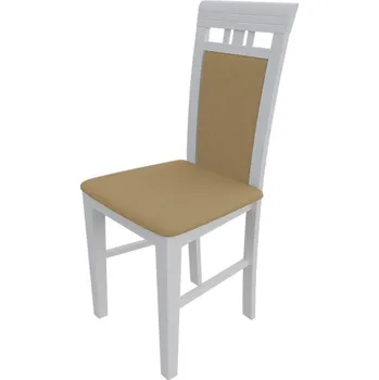 Jídelní židle Jídelní židle MOVILE 12 - bílá / béžová