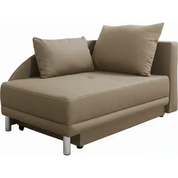 Pohovka Dětská rozkládací pohovka ANASTAZJA - světle hnědá, pravá