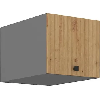 Kuchyňská skříňka Horní skříňka s výklopnými dvířky NOMIN - šířka 40 cm, dub artisan / antracit