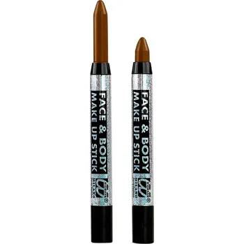 Karnevalový doplněk Hnědá Make up tužka
