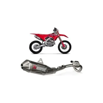 Výfuk pro motocykl Výfukový systém Akrapovič Evolution Line Titanium Full System Honda CRF450R 21-24