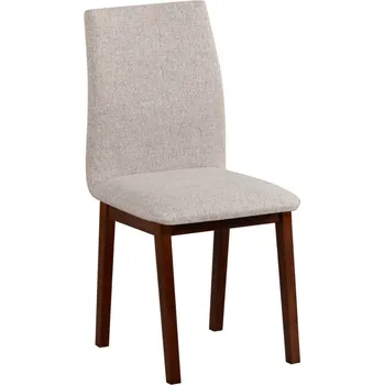 Jídelní židle Jídelní žídle YANET 1 - ořech / světlé béžová