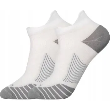 Pánské ponožky Ponožky nízké sportovní bílé prodyšné pro běžce S/M