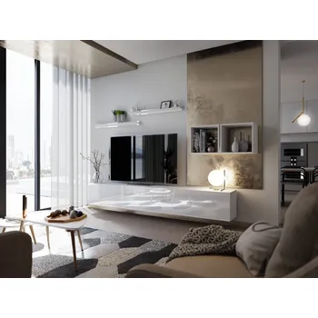 Obývací stěna Elegantní obývací stěna BRADT 18 - bílá