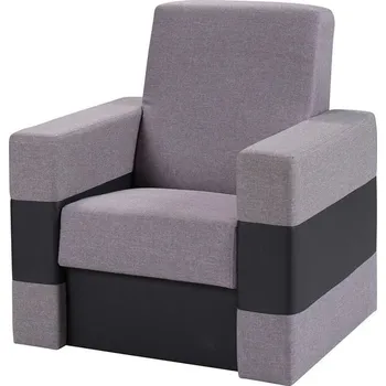 Křeslo Čalouněné křeslo KATKA 1 - šedé