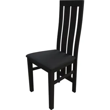 Jídelní židle Jídelní židle MOVILE 42 - wenge / černá ekokůže