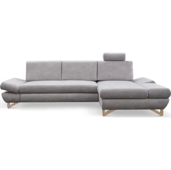 Sedací souprava Rozkládací rohová sedačka GULEPA 1 - slonovinová, pravý roh