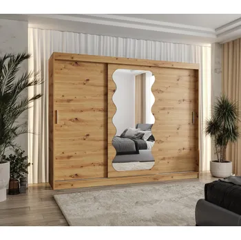 Šatní skříň Šatní skříň 250 cm ROZANA - dub artisan