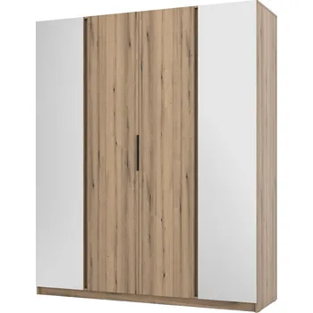 Šatní skříň Velká šatní skříň 200 VERU - dub evoke / dub evoke