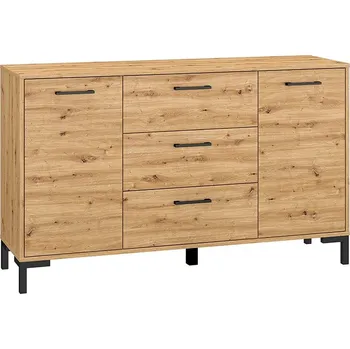 Komoda Kombinovaná komoda BEDA - dub artisan