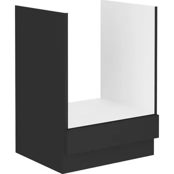 Kuchyňská skříňka Sporáková skříňka SAJU - 60 cm, černá