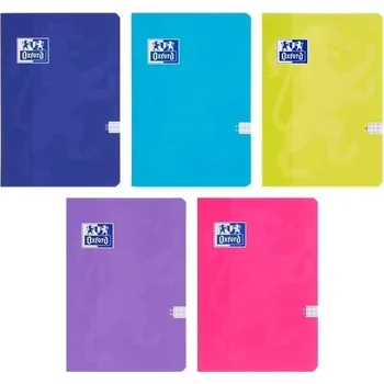 Sešit Sada 5 Kusů sešitů A5 Oxford 60 listů v kostce Soft Touch