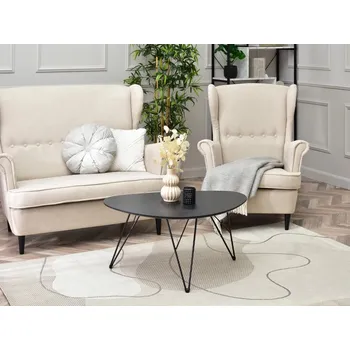 Konferenční stolek Designový konferenční stolek ALIRIO - černý