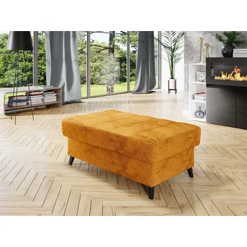 Taburet Taburet OKLAHOMA - tmavý žlutý