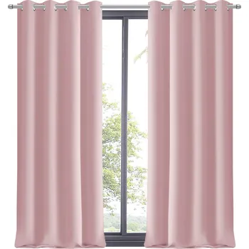 Obraz Závěs polozatemňovací s kroužky 145 cm x 230 cm