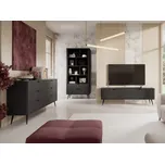 Sestava do obývacího pokoje CARTAGE 3 - černý grafit