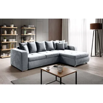 Sedací souprava Rohová sedací souprava DAFNI MINI - šedá, pravý roh