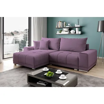 Sedací souprava Sedací souprava s úložným prostorem VELIKA - fialová