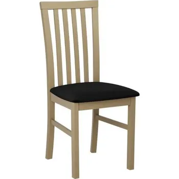 Jídelní židle Židle k jídelnímu stolu FRATONIA 1 - dub sonoma / černá