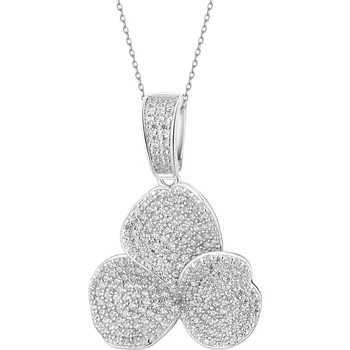 Přívěsek Stříbrný přívěsek se zirkony - AP542-4098