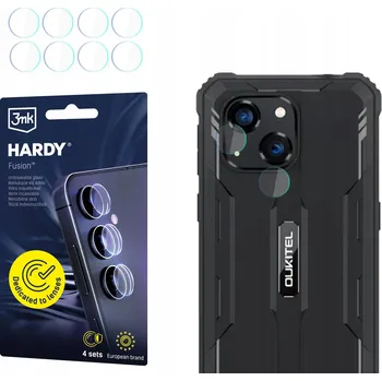 Pouzdro na mobilní telefon 4x Hybridní Sklo na objektiv fotoaparátu pro Oukitel G2 3mk Hardy Fusion Lens
