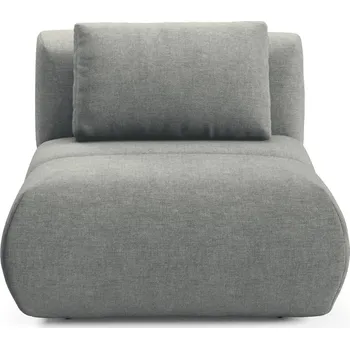 Křeslo Čalouněné křeslo OSHAWA - ocelové šedé