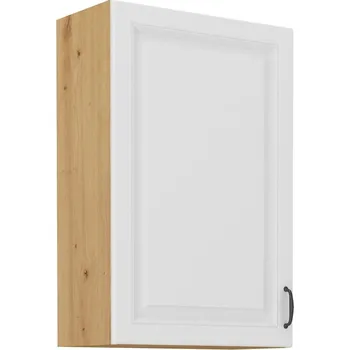Kuchyňská linka Vysoká horní skříňka SOPHIA - šířka 60 cm, bílá / dub artisan