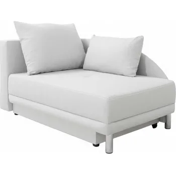 Pohovka Dětská rozkládací pohovka ANASTAZJA - bílá, levá