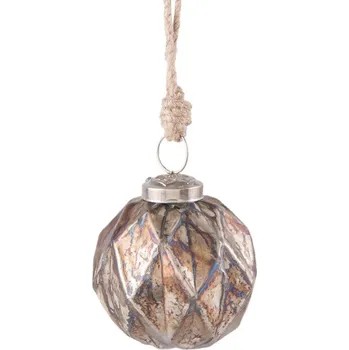 Vánoční dekorace Vánoční Koule vánoční měděná, starožitný vzhled