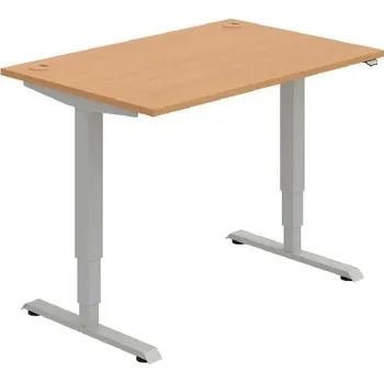 Kancelářský vozík HOBIS výškově stavitelný stůl MOTION RUN MSR 3 1200, stand.ovládání, buk + doprava zdarma