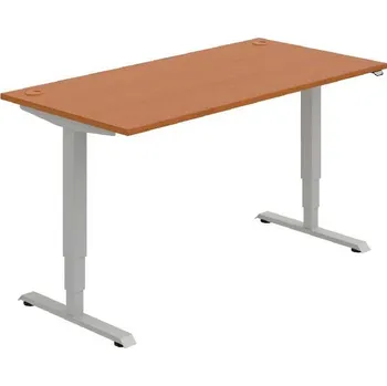 Kancelářský vozík HOBIS výškově stavitelný stůl MOTION RUN MSR 3 1600, stand.ovládání, třešeň + doprava zdarma