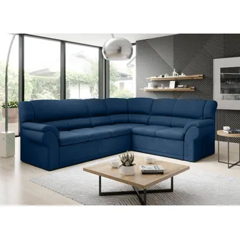 Sedací souprava Rozkládací sedací souprava LAJANA - modrá, pravý roh