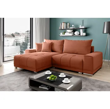 Sedací souprava Sedací souprava s úložným prostorem VELIKA - oranžová