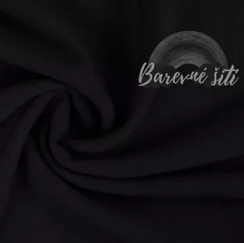 Punto 420g, Denim look černá (E) (Trendy oděvní materiály)