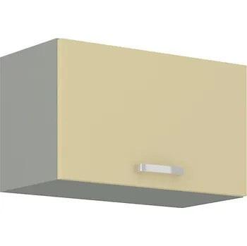 Kuchyňská linka Digestořová skříňka ULLERIKE - šířka 60 cm, krémová / šedá