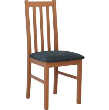 Jídelní židle Čalouněná židle do jídelny EDON 10 - olše / modrá