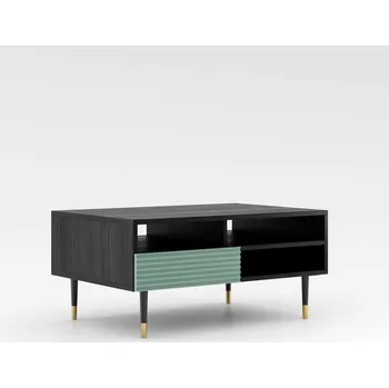 Konferenční stolek Konferenční stolek MILIONA - pistáciový zelený / šedý