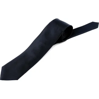Kravata jednobarevná mikrovlákno, velké, 2 modrá tmavá