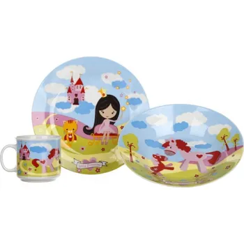dětská jídelní sada Sada porcelánového nádobí Banquet