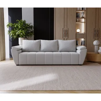 Pohovka Trojmístná pohovka GAVORA - šedá