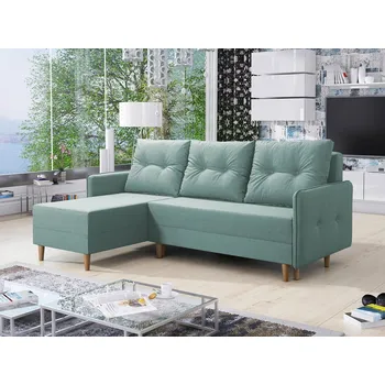 Sedací souprava Rozkládací rohová sedací souprava RICARDA - světlá modrá