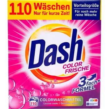 Prací prášek DASH COLOR FRISCHE prášek na barevné prádlo 110 praní 5,5 kg z Německa