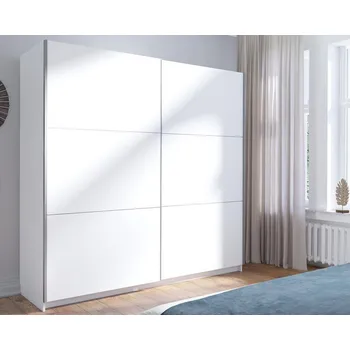 Šatní skříň Velká šatní skříň 201 cm APASTO - bílá