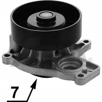 Vodní pumpa motoru Vodní čerpadlo, chlazení motoru Airtex 2078